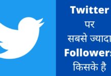 Twitter पर सबसे ज्यादा Followers किसके है 2026 में Twitter Par Sabse Jyada Followers Kiske Hai