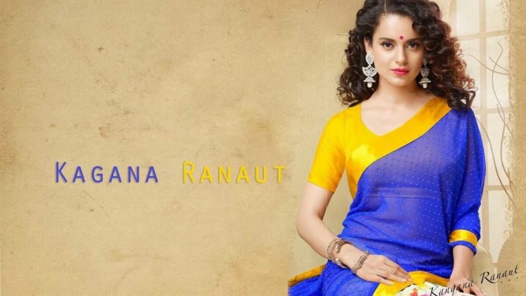 Kangana Ranaut saree photo