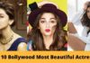 बॉलीवुड की Top 10 सबसे खूबसूरत अभिनेत्रियां 2026 में Bollywood Most Beautiful Actresses