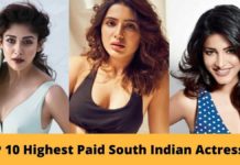 TOP 10 Highest Paid South Indian Actresses 2026 Highest Paid South Indian Actresses