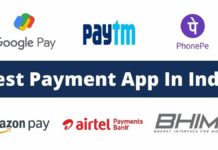 Top 6 Best Payment App in India । इंडिया के बेस्ट पेमेंट ऐप Best Payment App in India