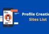 1000+ Dofollow High DA Profile Creation Sites List 2026 Profile Creation Sites