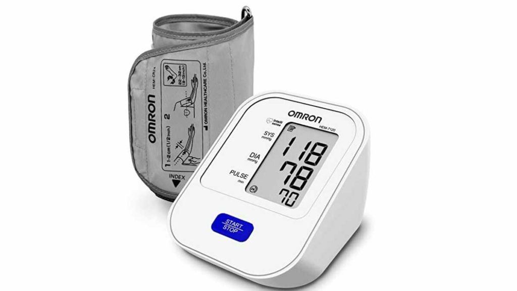 Omron Hem 7120 fully automatic digital blood pressure monitor