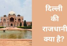 दिल्ली की राजधानी क्या है? | Delhi Ki Rajdhani Kya Hai delhi ki rajdhani kya hai