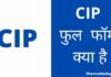 CIP Full Form क्या है पूरी जानकारी हिंदी में? cip full form